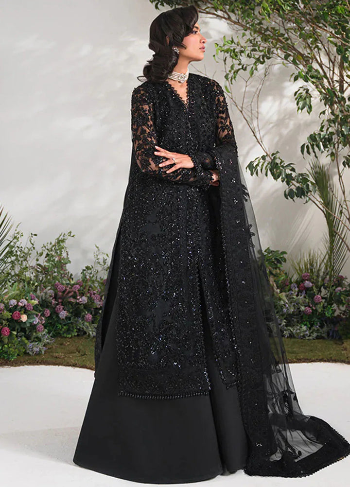 Celeste by Saffron Embroidered Net Suits Unstitched 3 Piece SFR24C Arsia - Festive Collection