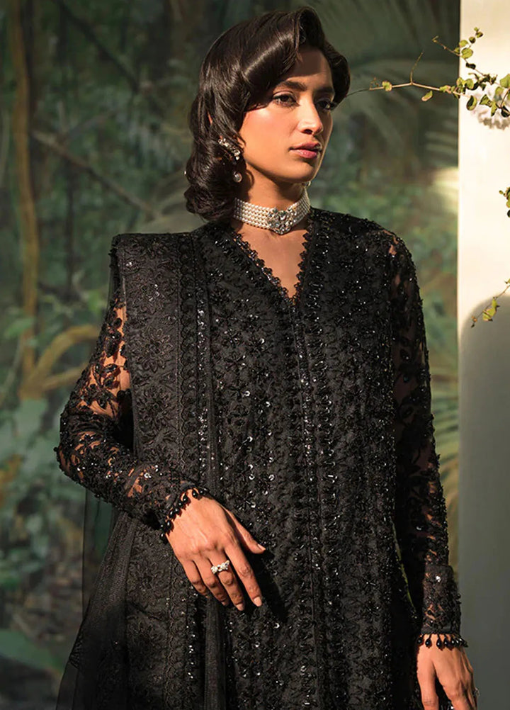 Celeste by Saffron Embroidered Net Suits Unstitched 3 Piece SFR24C Arsia - Festive Collection