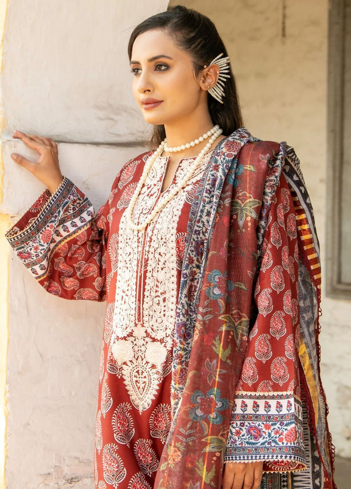Chandan Nagri Pret Embroidered Lawn 3 Piece Suit Amelia