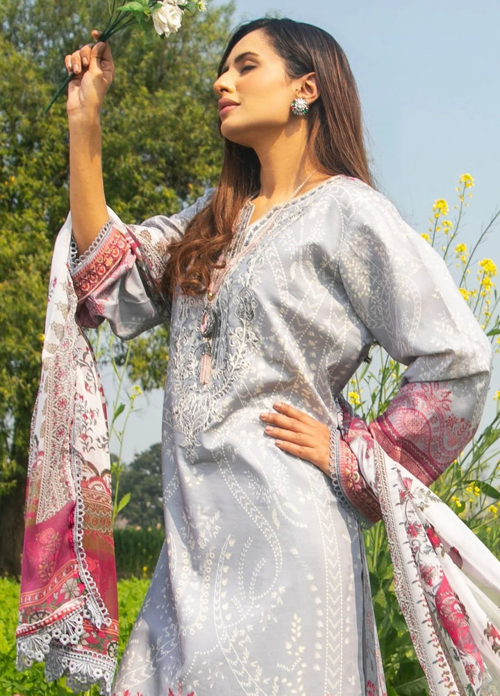 Chandan Nagri Pret Embroidered Lawn 3 Piece Suit Bliss