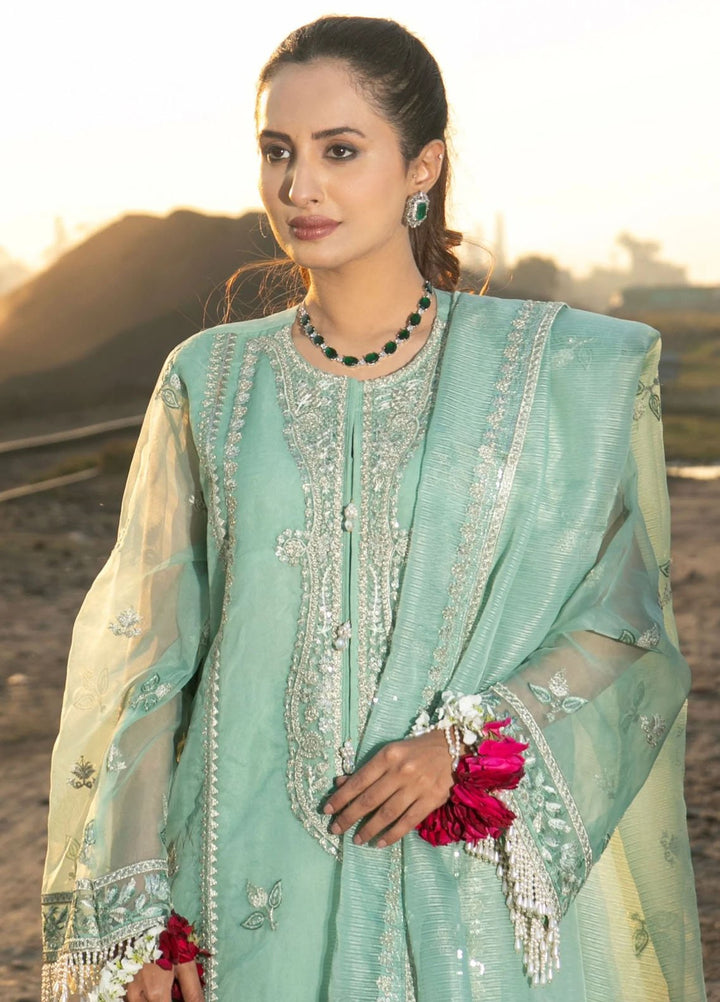 Chandan Nagri Pret Embroidered Lawn 3 Piece Suit Eva