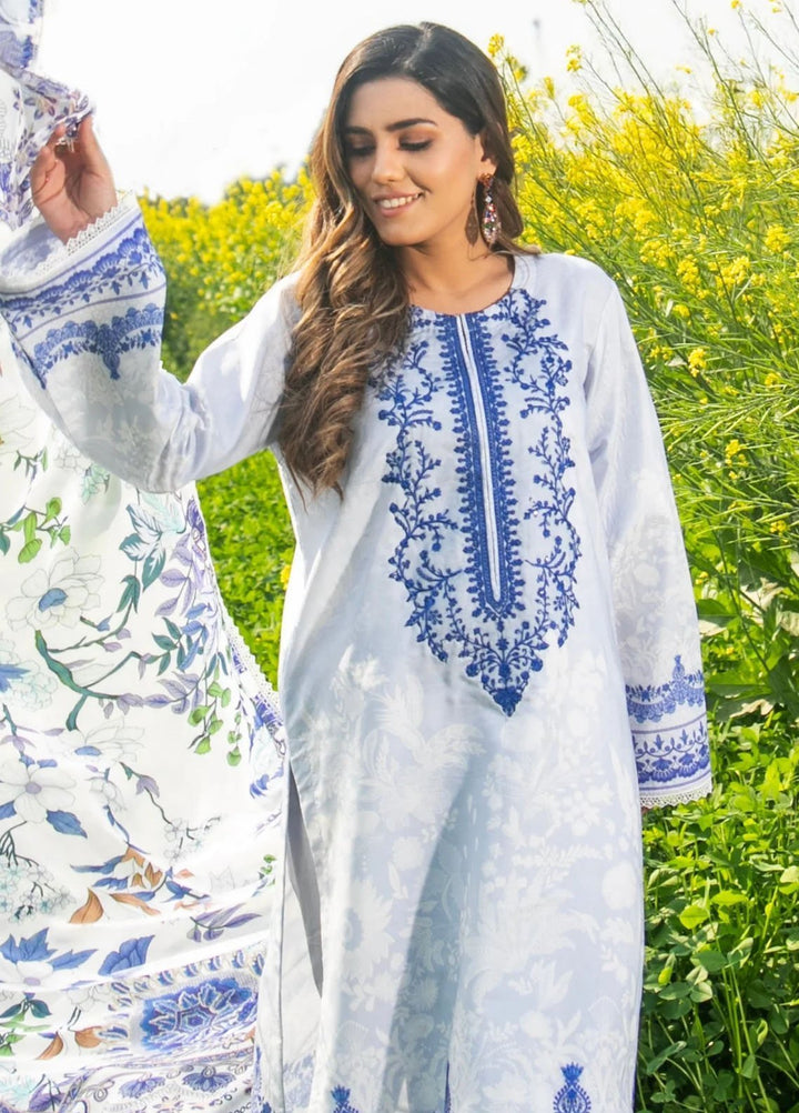 Chandan Nagri Pret Embroidered Lawn 3 Piece Suit Julet