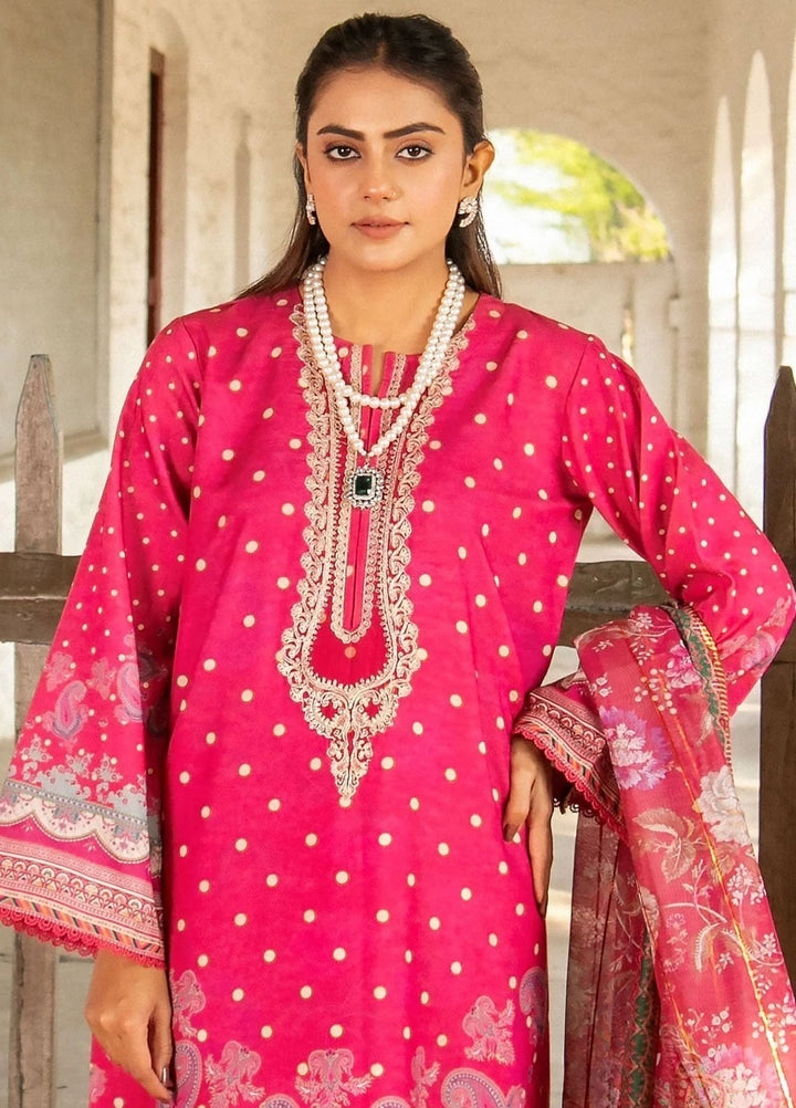 Chandan Nagri Pret Embroidered Lawn 3 Piece Suit Serena