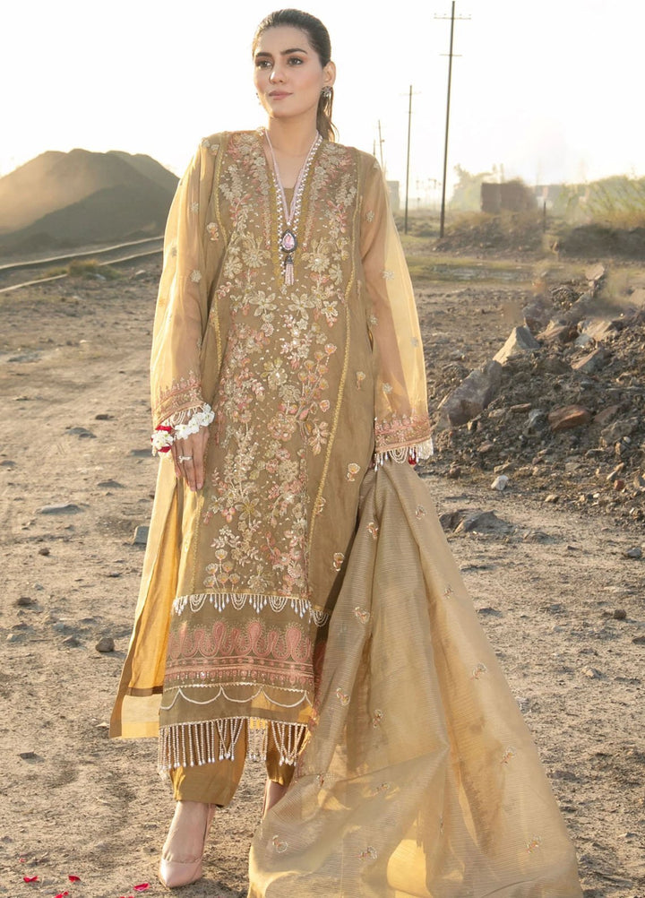 Chandan Nagri Pret Embroidered Lawn 3 Piece Suit Talia