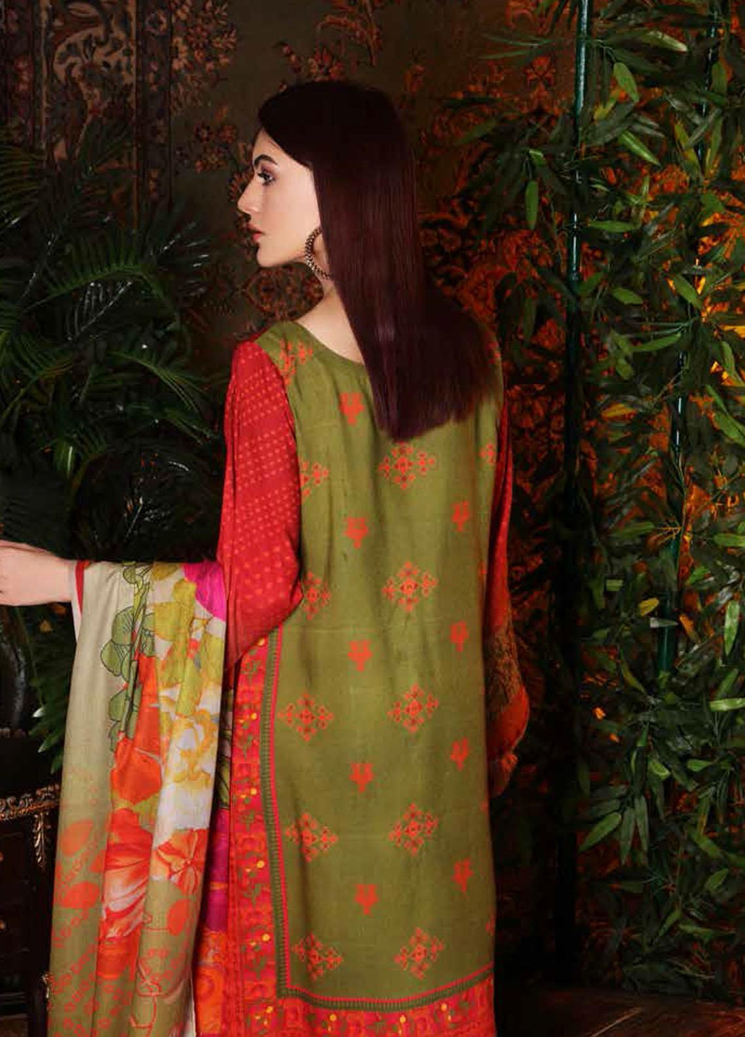 Charizma Embroidered Linen Suits Unstitched 3 Piece CRZ21FW 03 - Winter Collection