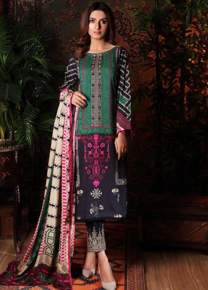 Charizma Embroidered Linen Suits Unstitched 3 Piece CRZ21FW 04 - Winter Collection