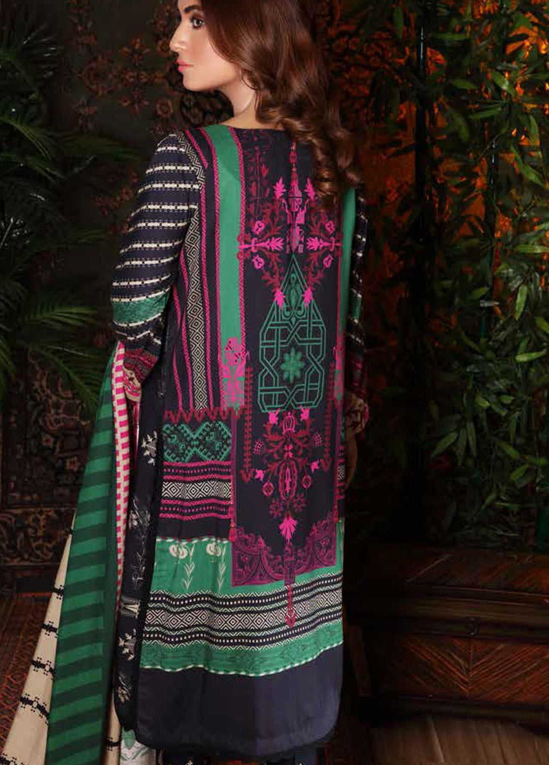Charizma Embroidered Linen Suits Unstitched 3 Piece CRZ21FW 04 - Winter Collection
