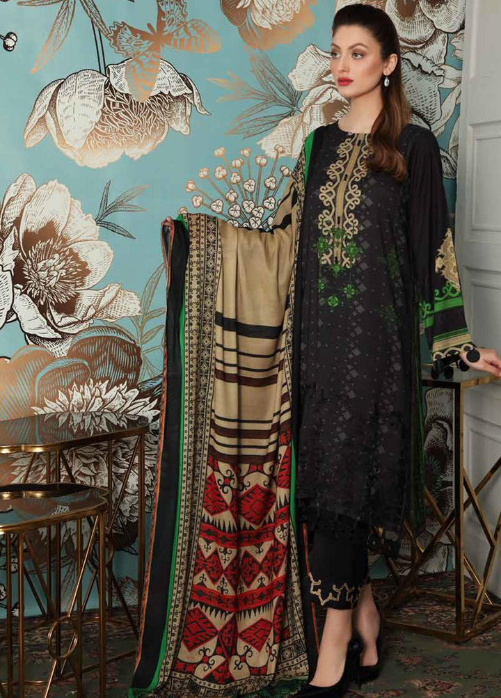 Charizma Embroidered Linen Suits Unstitched 3 Piece CRZ21FW 07 - Winter Collection