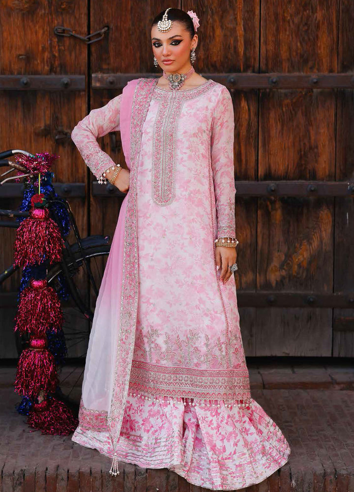 Charizma Embroidered Chiffon Suits Unstitched 4 Piece CRZ25VSL VSL25-17 - Formals Collection
