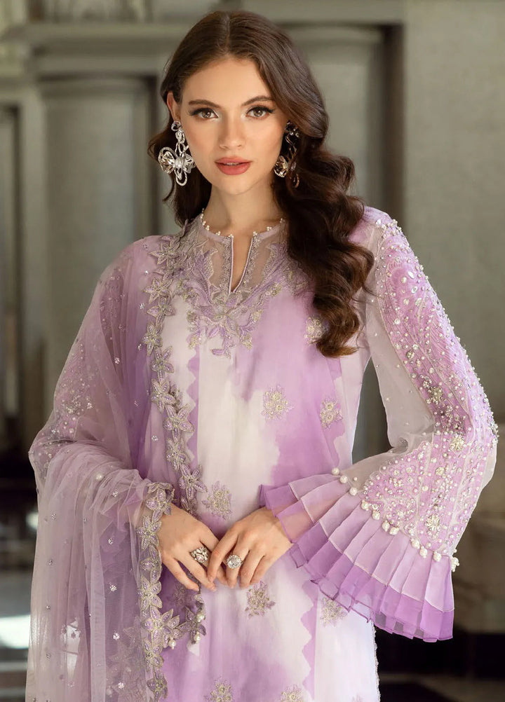 Charizma Embroidered Lawn Suit Unstitched 3 Piece CR25EF ED5-01 - Summer Collection