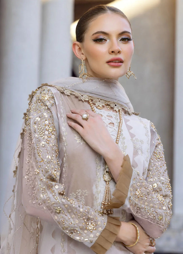 Charizma Embroidered Lawn Suit Unstitched 3 Piece CR25EF ED5-07 - Summer Collection