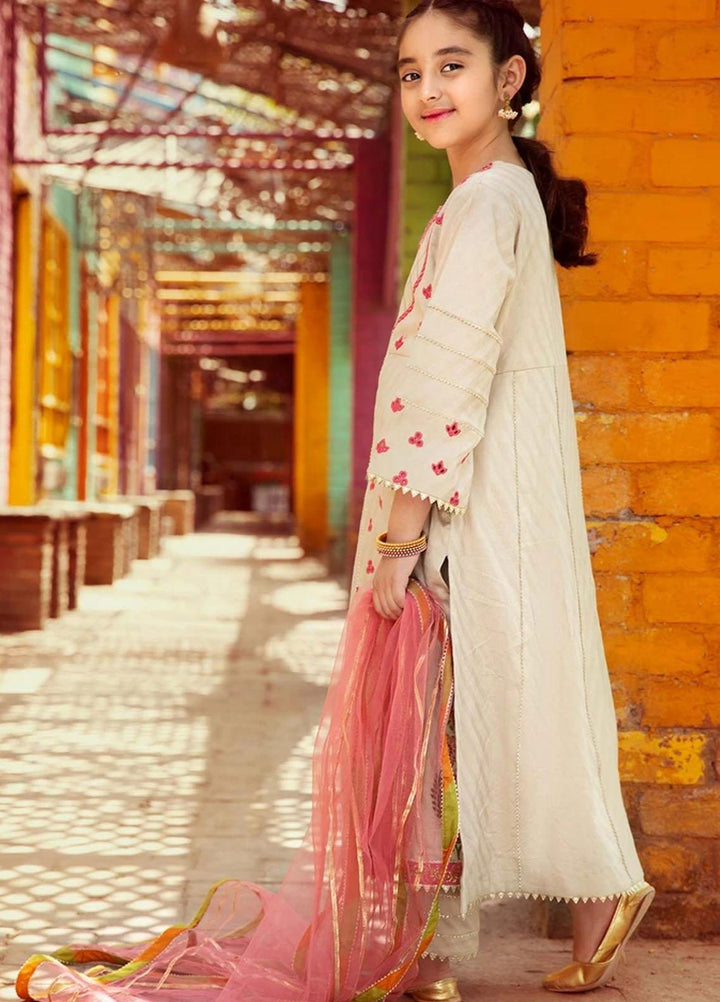 Charizma Lawn Fancy Pret 3 Piece Suit for Girls -  CKP-21-12