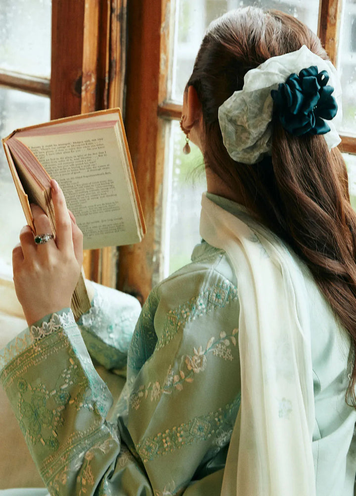 Coco by Zara Shahjahan Embroidered Lawn Suit Unstitched 3 Piece CZS24L2 6B Ayra - Summer Collection