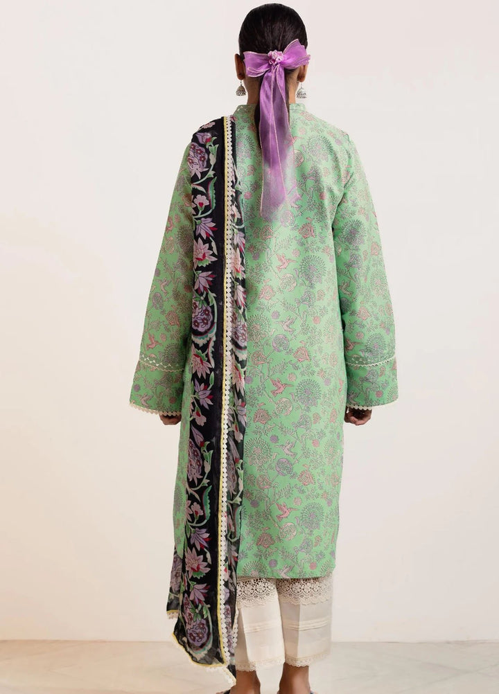 Coco Prints By Zara Shahjahan Printed Lawn Suits Unstitched 3 Piece CZS24P D6 Mehak - Summer Collection