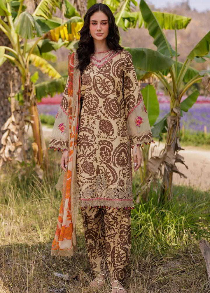 Combination by Charizma Embroidered Lawn Suits Unstitched 3 Piece CRZ25CL CC5-10 - Summer Collection