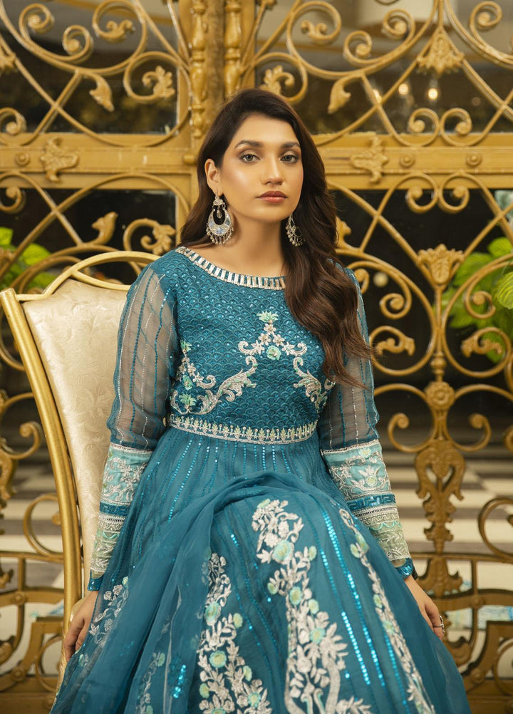 Combinations Luxury Pret  Organza 2 Piece Dress CBN22LP Moon Light CWC - 221033