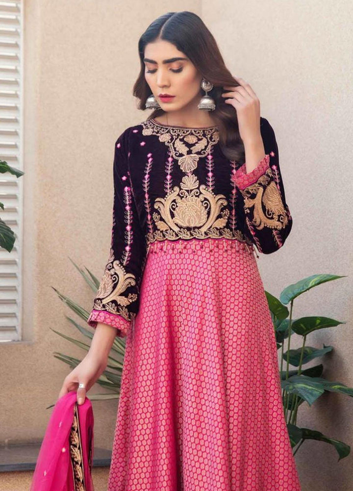Combinations Luxury Pret  Jamawar 2 Piece Dress CBN22LP Rosebud CWC - 221004