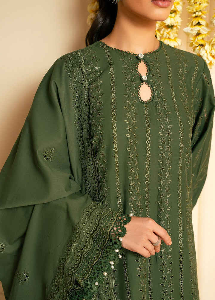 Cross Stitch Chikankari Lawn Suits Unstitched 3 Piece CS25CP Mystic Veil - Summer Collection