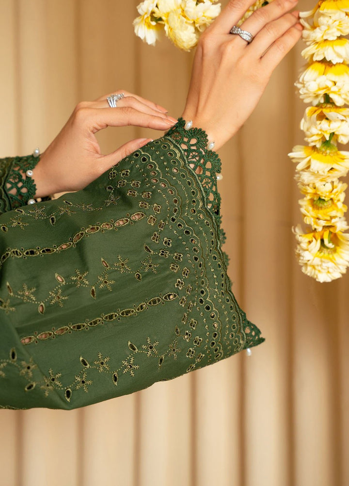 Cross Stitch Chikankari Lawn Suits Unstitched 3 Piece CS25CP Mystic Veil - Summer Collection