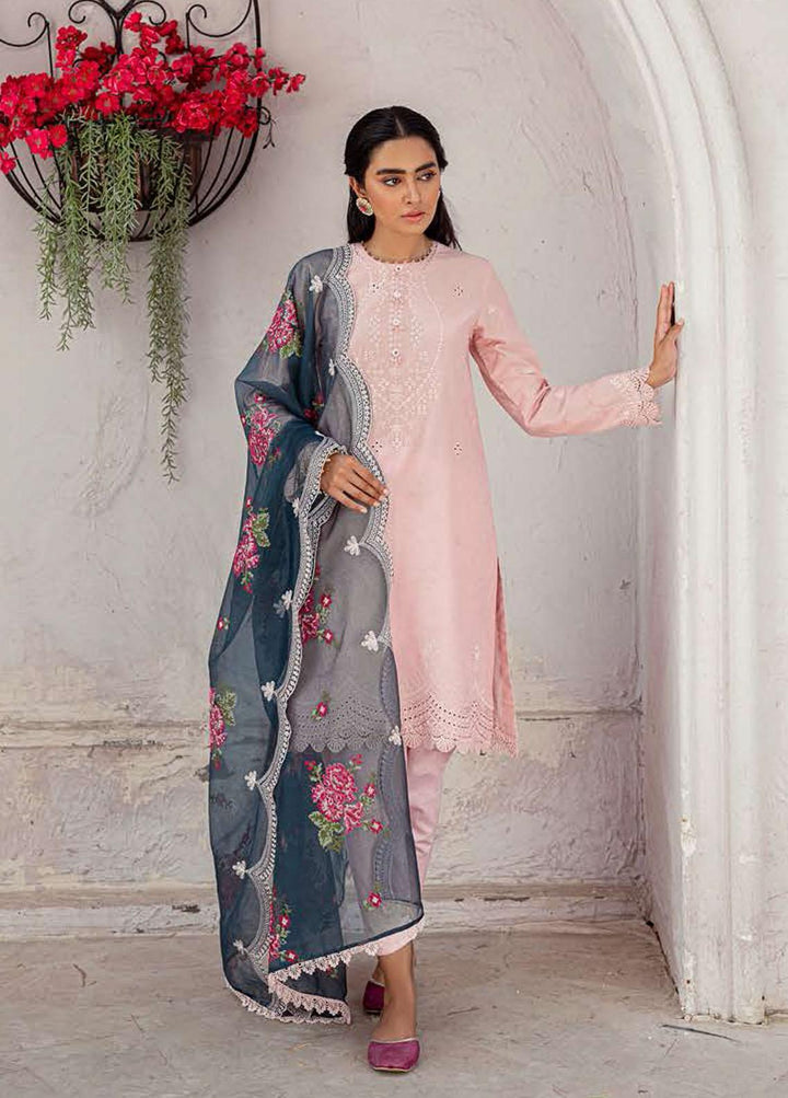 Mahiri By Cross Stitch Embroidered Lawn Suits Unstitched 3 Piece CS22-M3 04 BARGELLO MUSE - Summer Collection