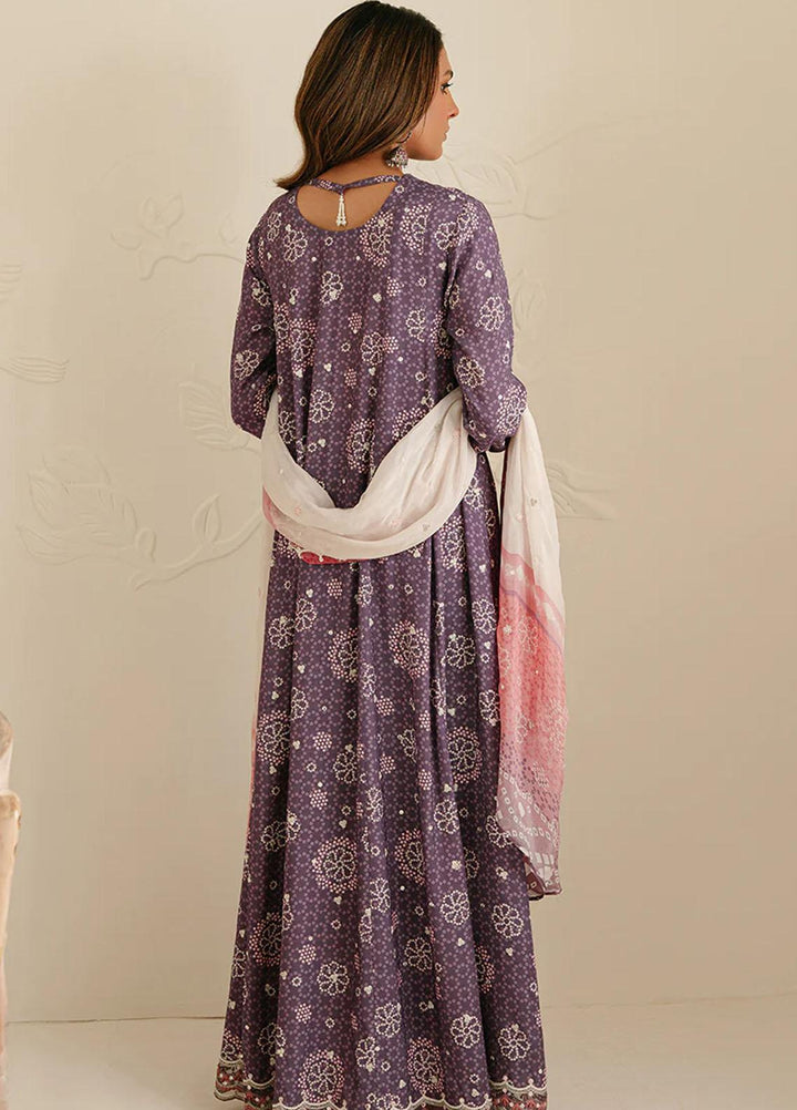 Cross Stitch Embroidered Silk Suits Unstitched 3 Piece CS23TBT Mistic Florid - Festive Collection