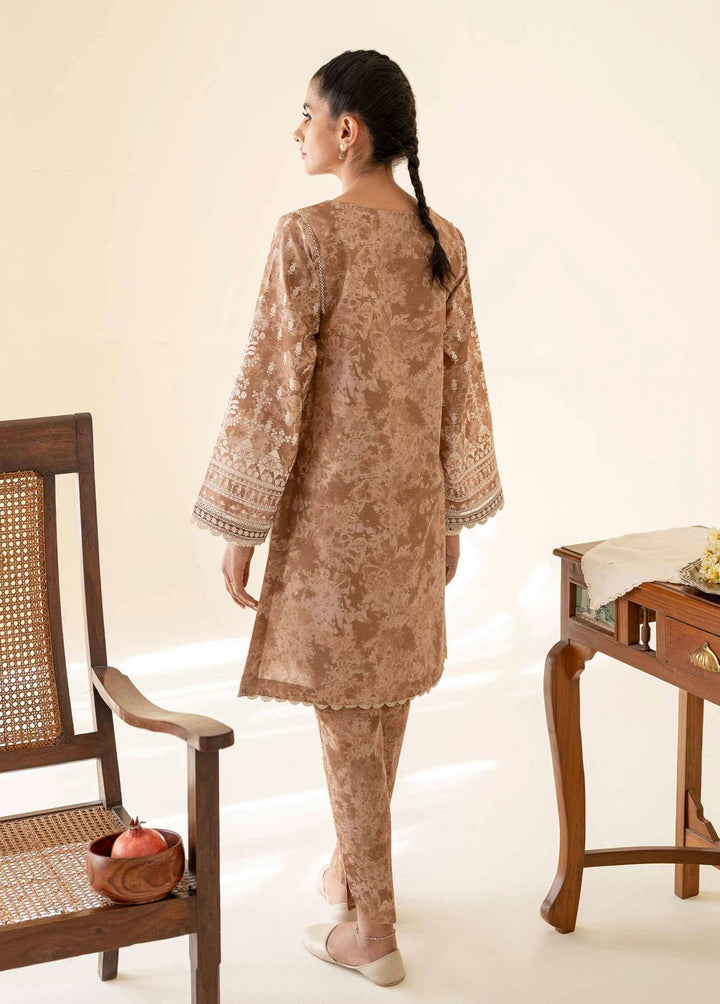 Daffodils By Seran Embroidered Lawn Suits Unstitched 2 Piece SRN23D 08 Mia - Summer Collection