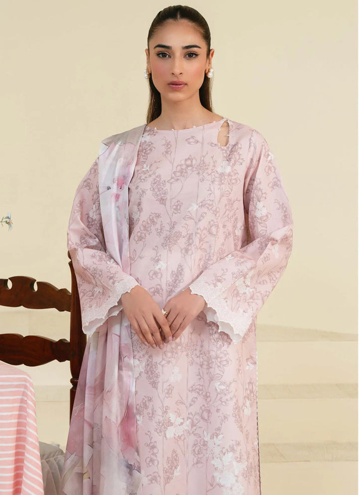 Daffodils by Seran Printed Lawn Suit Unstitched 2 Piece SRN24D D-07 Myles - Summer Collection