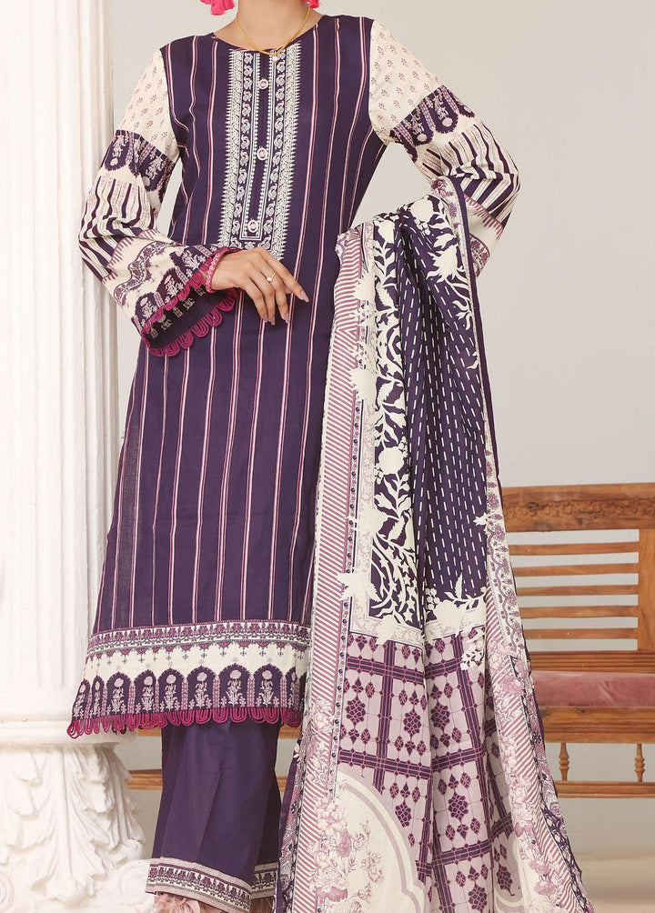 Daman By VS Textiles Printed Lawn Suits Unstitched 3 Piece VS23D 1537A - Summer Collection