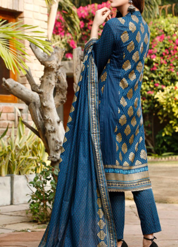 Daman By VS Textiles Printed Lawn Suits Unstitched 3 Piece VS23D-V2 1515 - Summer Collection