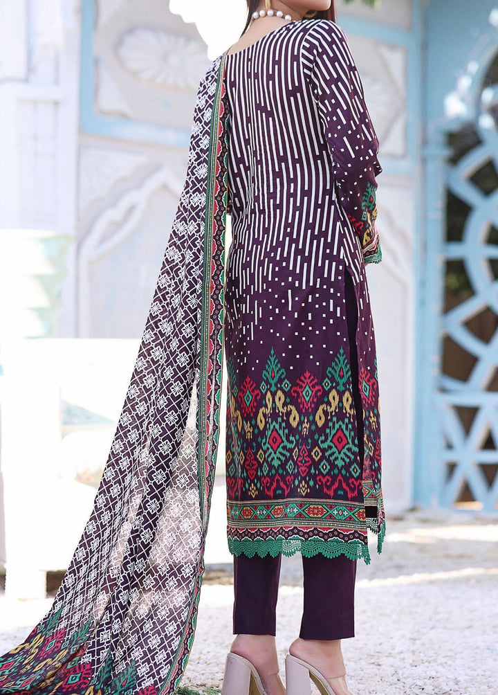 Daman By VS Textiles Printed Lawn Suits Unstitched 3 Piece VS23-D3 808-B - Summer Collection