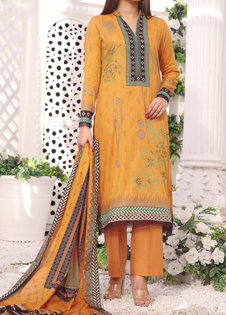 Daman By VS Textiles Printed Lawn Suits Unstitched 3 Piece VS23-D3 809-A - Summer Collection