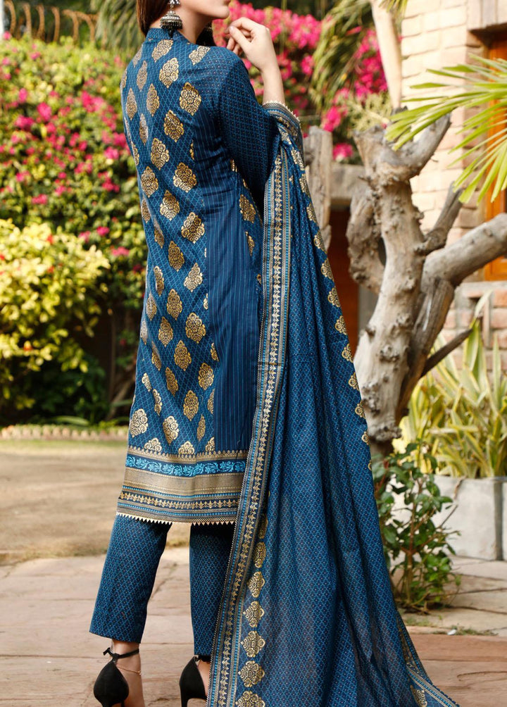 Daman By VS Textiles Printed Lawn Suits Unstitched 3 Piece VS23-D4 803 - Summer Collection