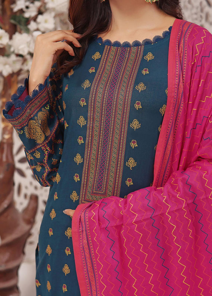 Daman By VS Textiles Printed Lawn Suits Unstitched 3 Piece VS23-D4 812 - Summer Collection