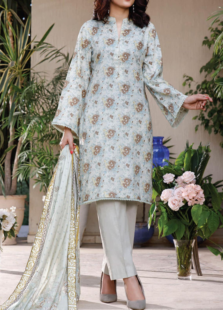 Daman by VS Textiles Printed Lawn Suits Unstitched 3 Piece VS21DL-3 1317A - Summer Collection