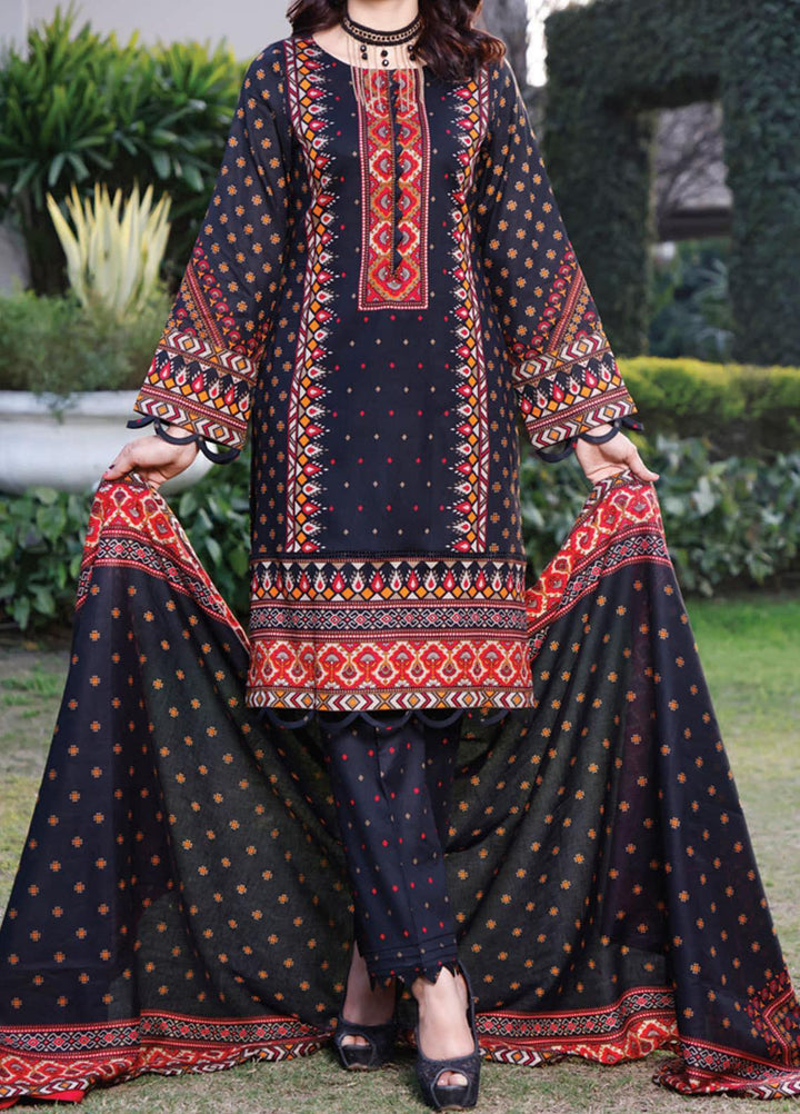 Daman by VS Textiles Printed Lawn Suits Unstitched 3 Piece VS21DL-3 1318A - Summer Collection