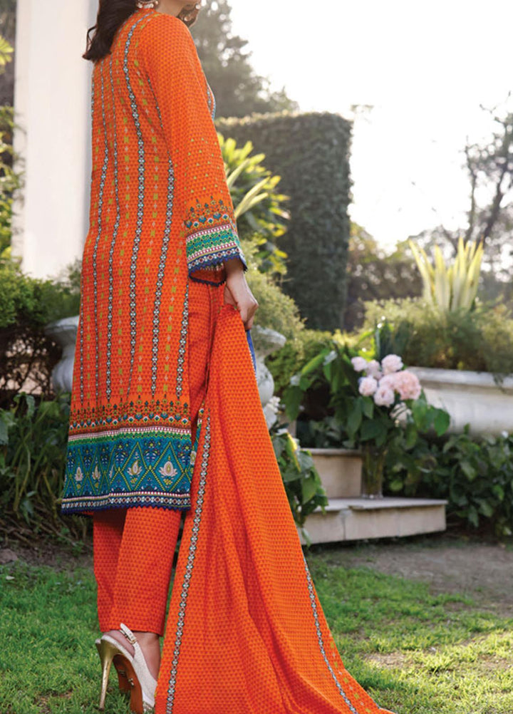 Daman by VS Textiles Printed Lawn Suits Unstitched 3 Piece VS21DL-3 1326A - Summer Collection