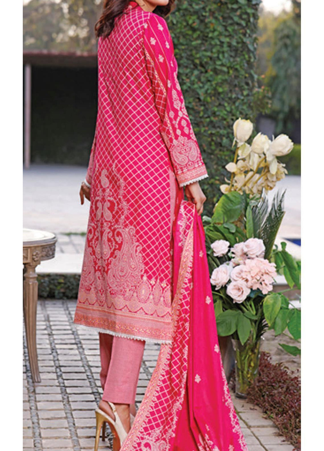 Daman by VS Textiles Printed Lawn Suits Unstitched 3 Piece VS21DL-3 1331B - Summer Collection