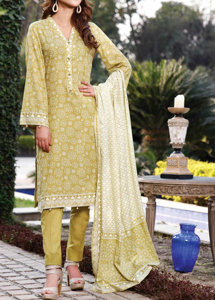 Daman by VS Textiles Printed Lawn Suits Unstitched 3 Piece VS21DL-3 1332B - Summer Collection