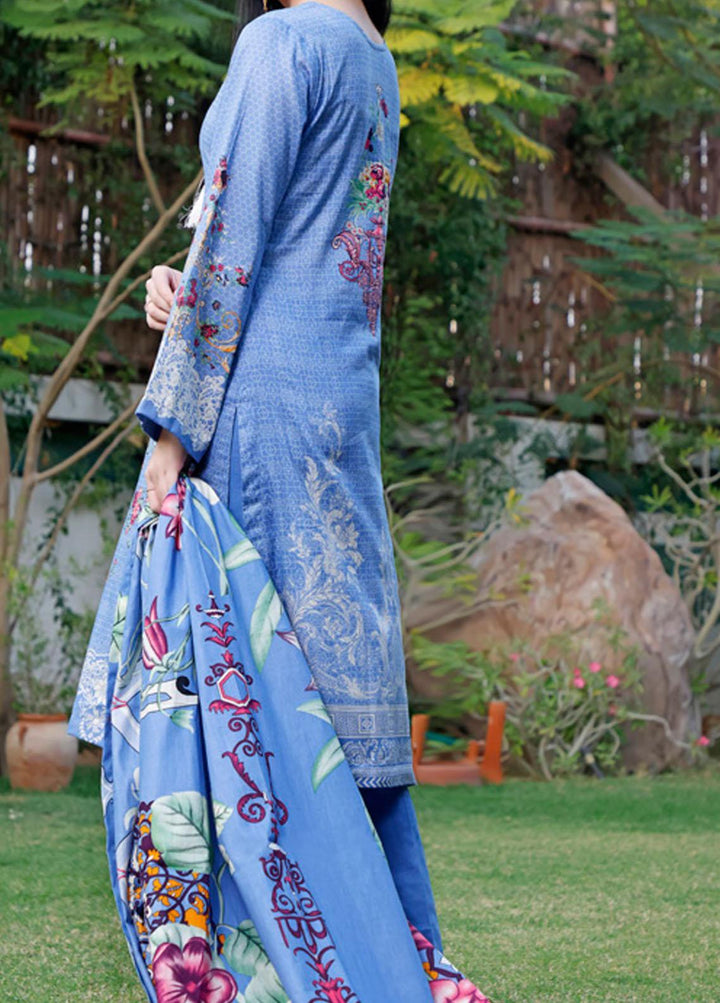 Daman By VS Textiles Printed Lawn Suits Unstitched 3 Piece VS22D 1505 - Summer Collection
