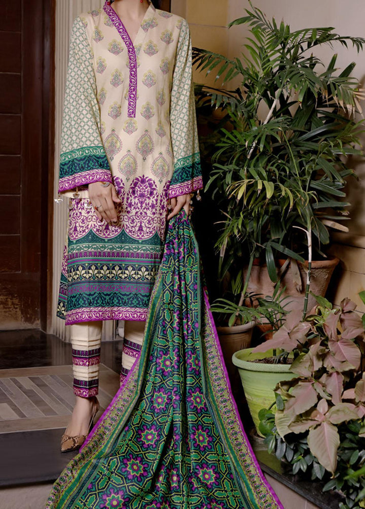 Daman By VS Textiles Printed Lawn Suits Unstitched 3 Piece VS22D 1506 - Summer Collection