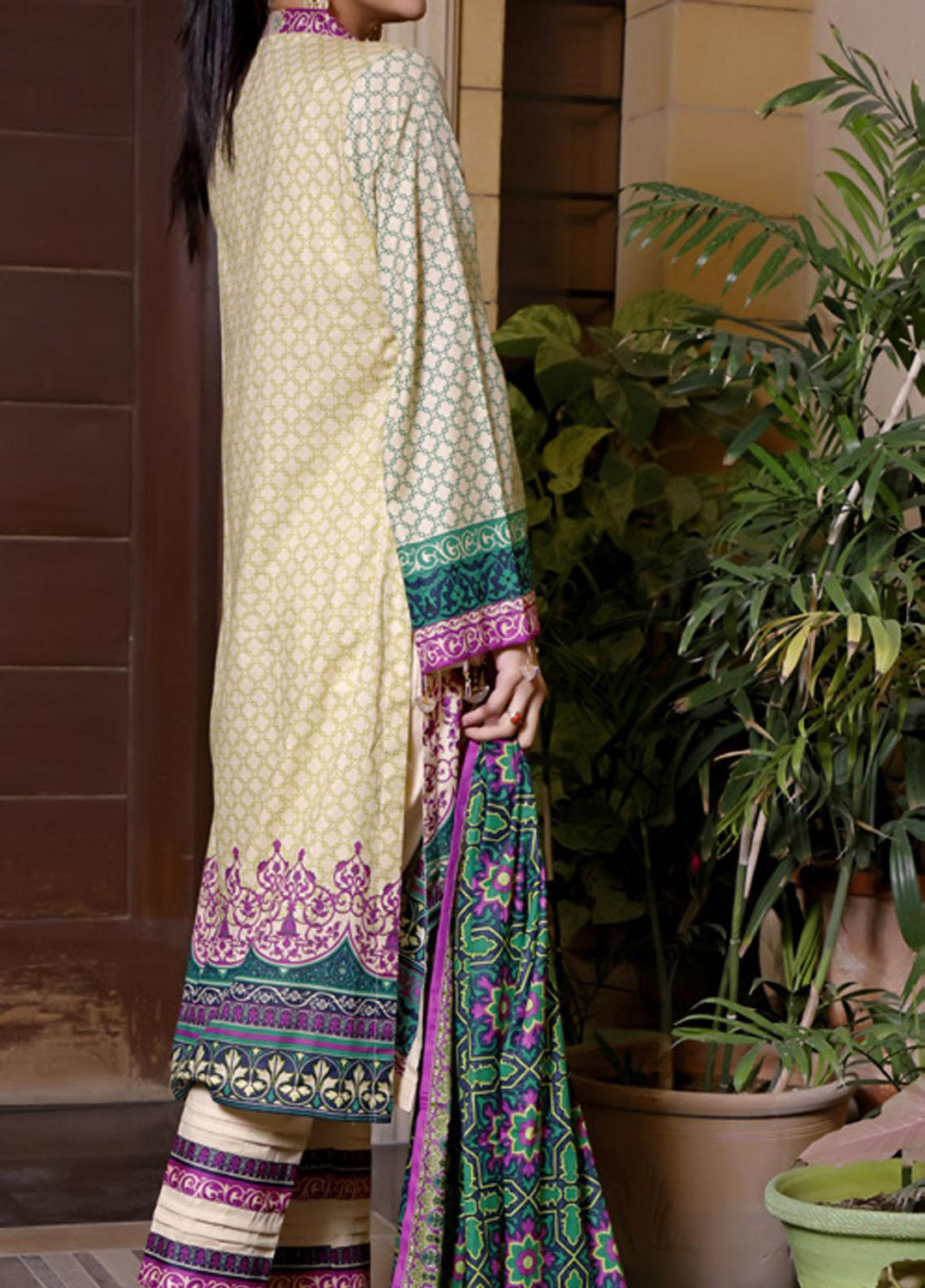 Daman By VS Textiles Printed Lawn Suits Unstitched 3 Piece VS22D 1506 - Summer Collection