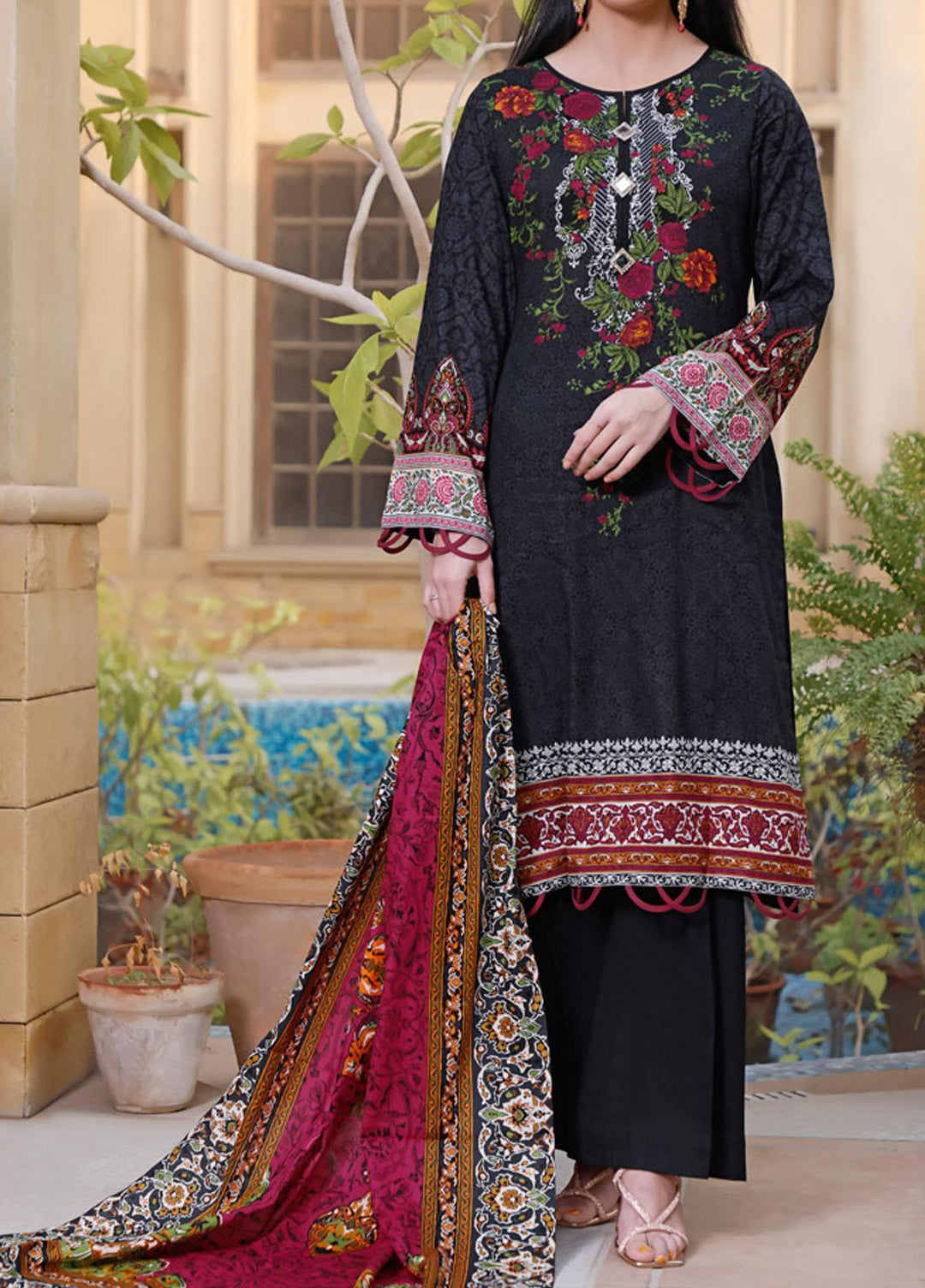 Daman By VS Textiles Printed Lawn Suits Unstitched 3 Piece VS22D 1507 - Summer Collection