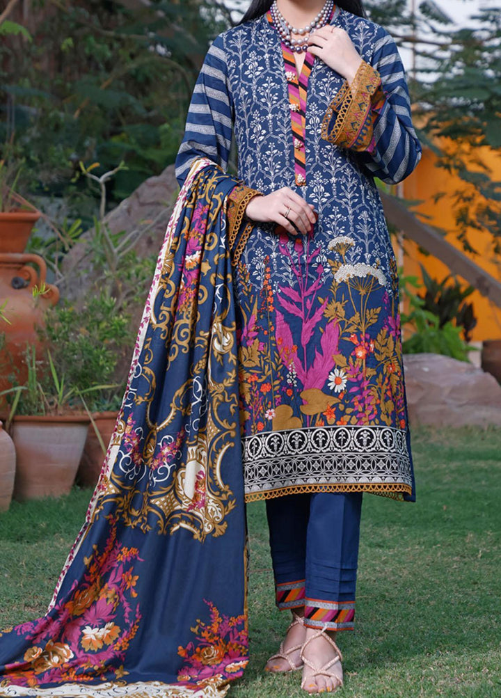 Daman By VS Textiles Printed Lawn Suits Unstitched 3 Piece VS22D 1508 - Summer Collection