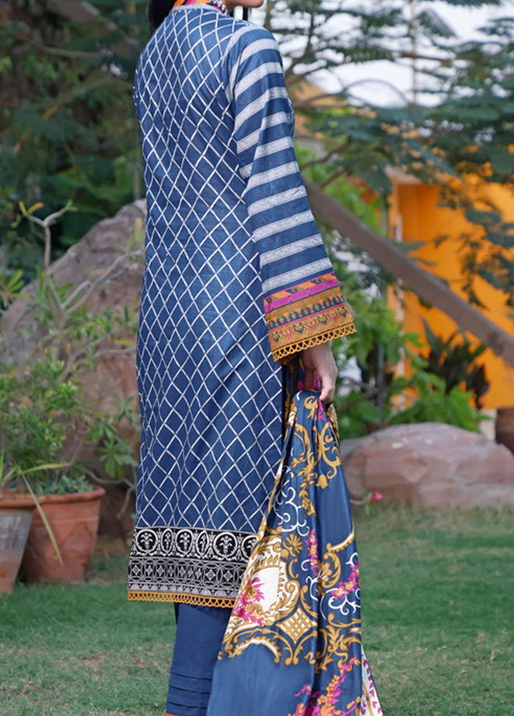 Daman By VS Textiles Printed Lawn Suits Unstitched 3 Piece VS22D 1508 - Summer Collection