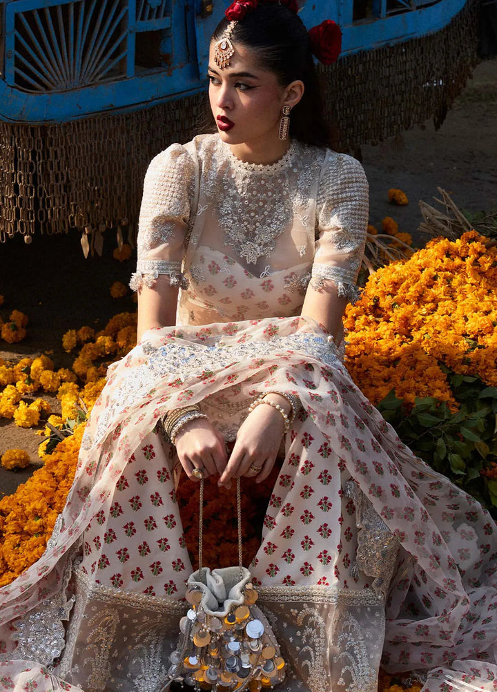 Darling by Hussain Rehar Embroidered Suit Unstitched 4 Piece HRR25D Zareen - Festive Collection