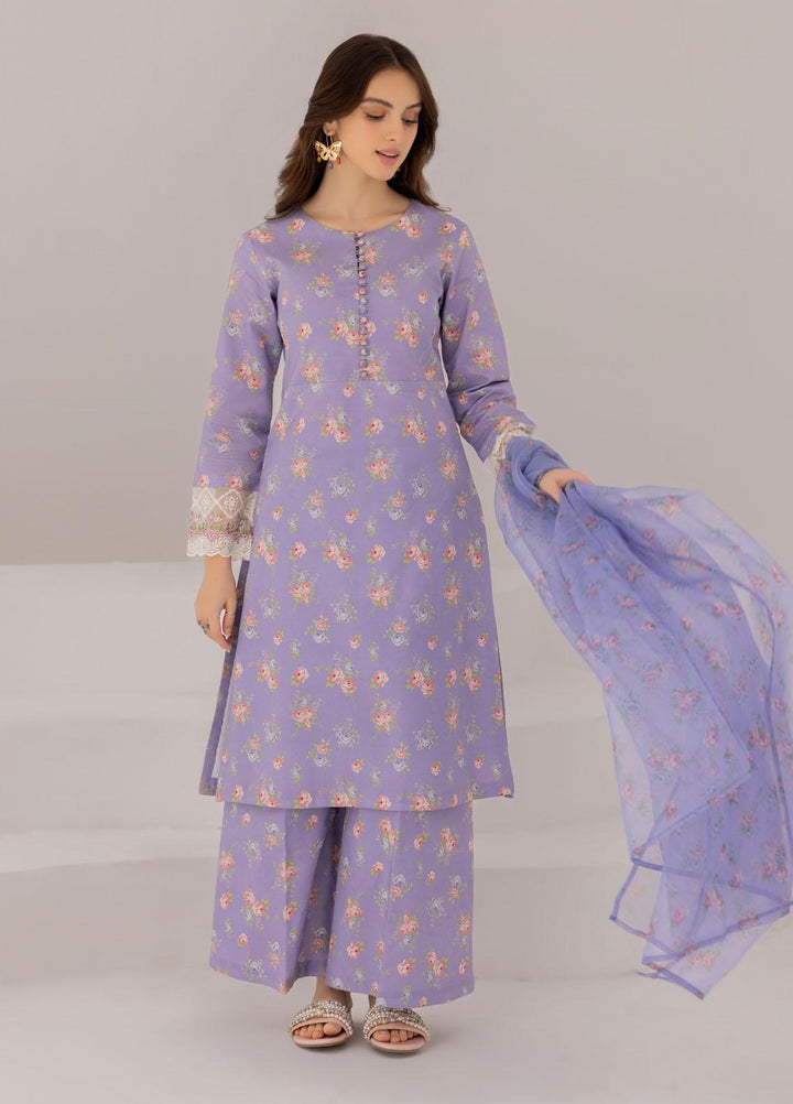 Esra Fashion Pret Embrodered Cambric 3 Piece Suit DT-23-03