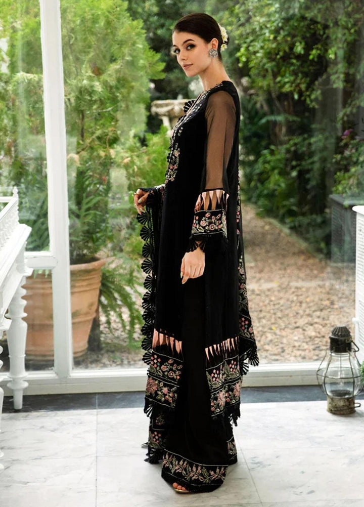 Dastaan By Meeral Embroidered Organza Suits Unstitched 3 Piece MRL24D Arisa - Formal Collection