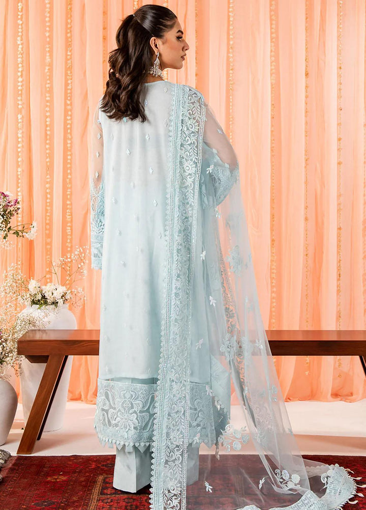 Dastaan By Neeshay Embroidered Net Suits Unstitched 3 Piece NSH23D Aby e hayat - Festive Collection