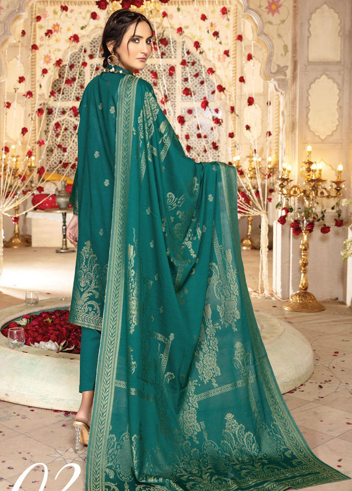 Dastan By Aalaya Banarsi Lawn Suits Unstitched 3 Piece ALY22D 02 - Summer Collection