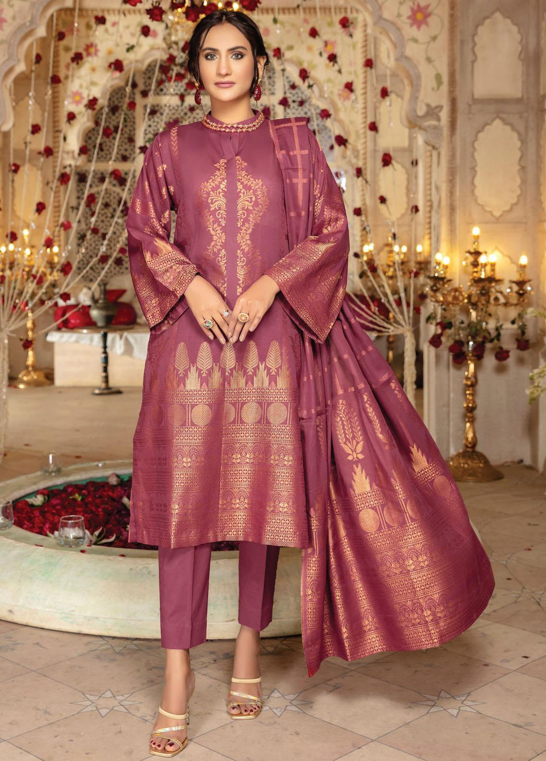 Dastan By Aalaya Banarsi Lawn Suits Unstitched 3 Piece ALY22D 05 - Summer Collection